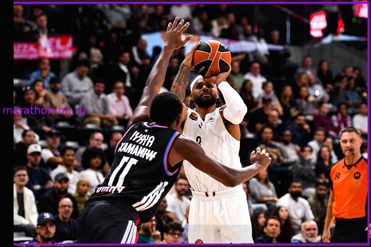 ASVEL возвращается к победам в Евролиге на выезде против Paris Basketball