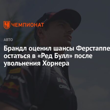 Увольнение Кристиана Хорнера: Мартин Брандл считает, что Макс Ферстаппен теперь скорее останется в Red Bull