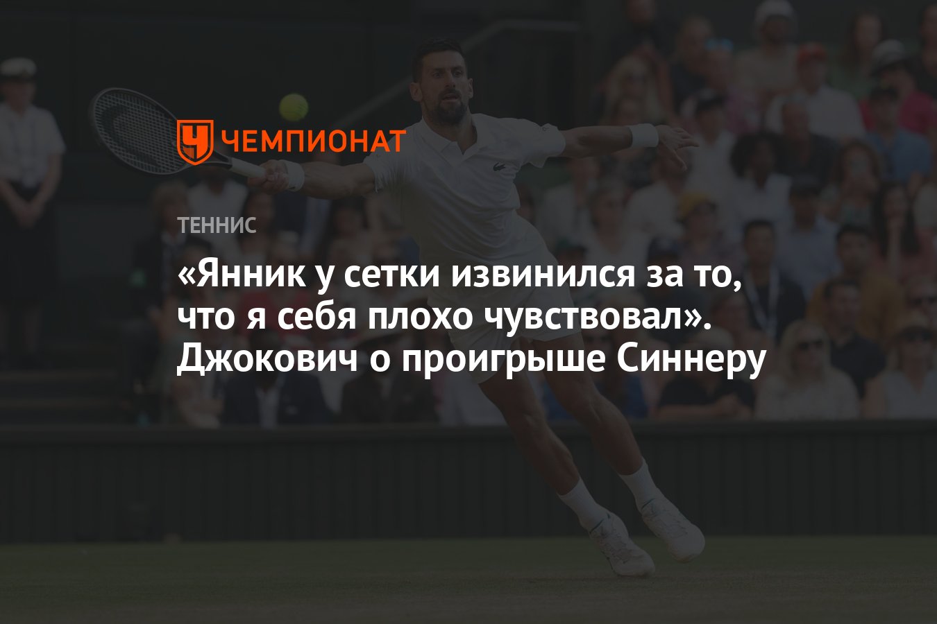 Preview Что дальше для Джоковича после поражения на Уимблдоне?