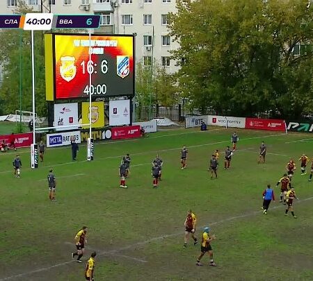 Регбийное противостояние: «Слава» и «ВВА-Подмосковье» встретятся в ответном матче