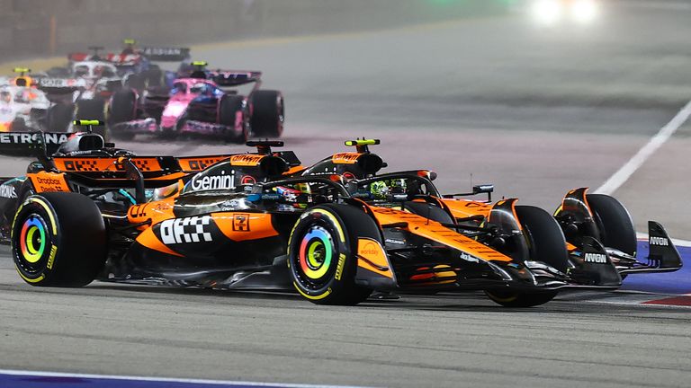 Preview Ландо Норрис против Оскара Пиастри: McLaren признает опасения по поводу доверия пилотов после столкновения в Сингапуре