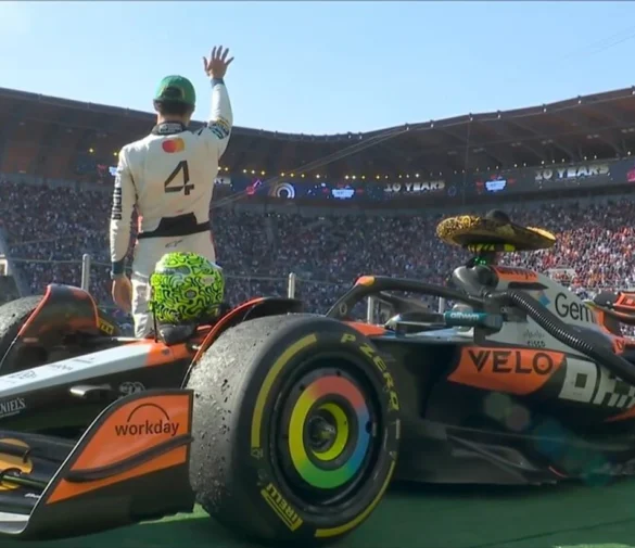 Ландо Норрис с юмором отреагировал на освистание фанатов на Гран-при Мехико